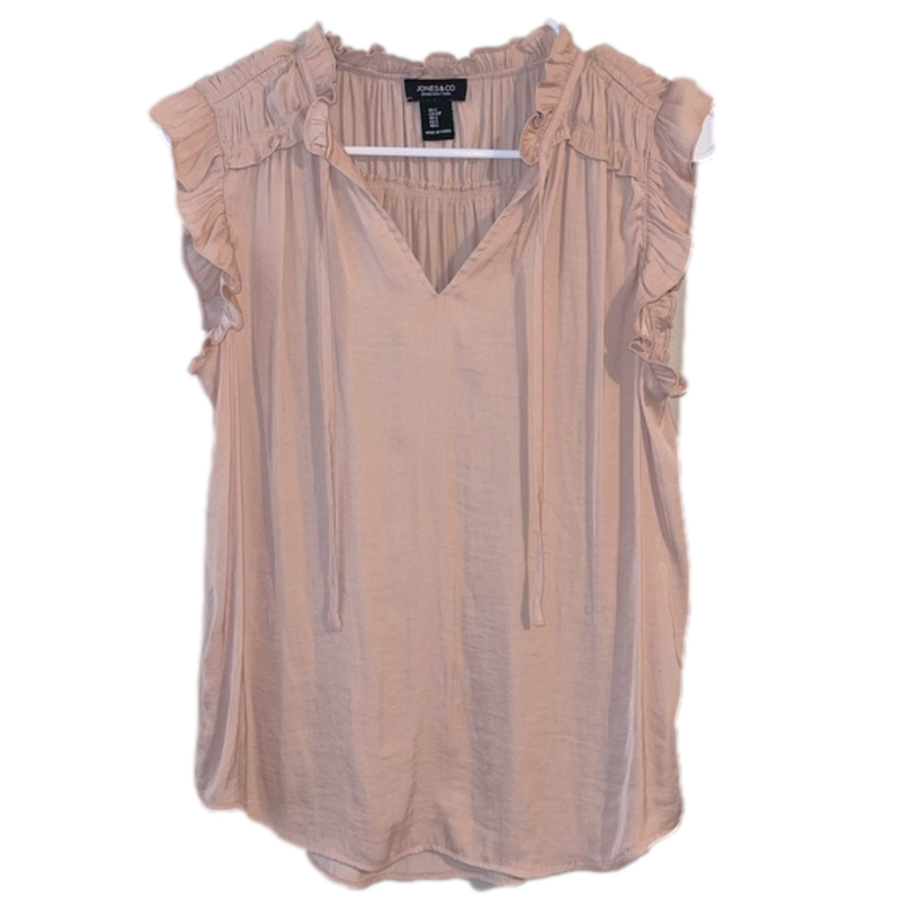 COPY - Jones and Co. small silky blouse